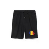 Euro 24 Romania Erkek Siyah Şort