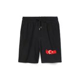 Euro 24 Türkiye Erkek Siyah Şort
