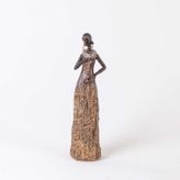 Euro Flora Afrikalı Kadın 9x8x37 Cm Biblo