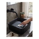 Euro Pink Bas-Aç Silikon Lavabo Tıkacı - Koku Önleyici Saç Tutucu Dekoratif Gider Süzgeci 6 cm