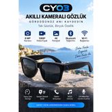 euro special CY03 Akıllı Kameralı Gözlük 8 MP 1080P Video Kayıt Bluetooth WiFi AI Çeviri Destekli
