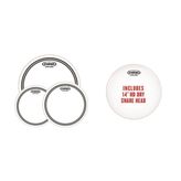 Evans EPP-EC2Shdd-R Deri Seti 10+12+16+14 Ec2S Tom Clear Ringli+Hd Dry