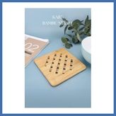 Evçem Bambu Nihale Kare 16,5 cm Evcem - Çok Renkli - Standart