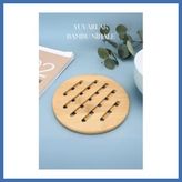 Evçem Bambu Nihale Yuvarlak 16,5 cm Evcem - Çok Renkli - Standart