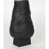 Evdema SİYAH DALGALI VAZO 24*22*31 CM