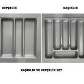 evdeniste LİDER 55*49 Çekmece İçi Kepçelik ve 55*49 Kaşıklık İkili Set