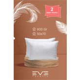 Eve Tekstil 2 Adet Roll Pack Microfiber Silikon Yastik 50X70 900 Gr