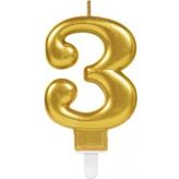 EveFix 3 Rakam Mum Gold Renk