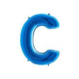 EveFix C Harf Folyo Balon Mavi 100cm