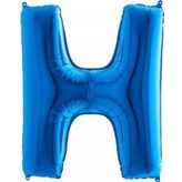 EveFix H Harf Folyo Balon Mavi 100cm