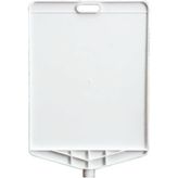 Evelux Dikdörtgen Uyarı Levhası - Ölçü: 40X34 cm