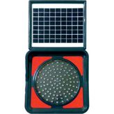 Evelux Solar Ledli Flaşör, Solar Çakar Lamba Kırmızı