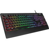 Everest KB-93 Siyah USB Rainbow Aydınlatmalı Q Membrane Klavye