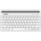 Everest KB-BT82 Beyaz-Gümüş Bluetooth Ultra İnce+Şarjlı Q Mac-Win-Android-iOS Uyumlu Kablosuz Klavye