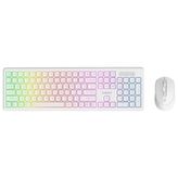 Everest KM-319BT Beyaz Kablosuz Klavye Mouse Seti
