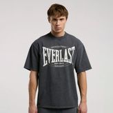 Everlast Authentic Boxing Oversize Antrasit Erkek Tişört - Gri