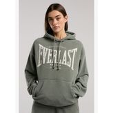 EVERLAST Authentic Boxing Wmn Oversize Haki Kadın Kapüşonlu Sweatshirt