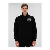 EVERLAST Bronx NYC Half Zip Regular Siyah Erkek Sweatshirt