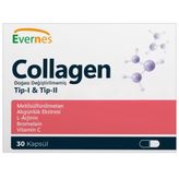 Evernes Collagen Tip-I & Tip -II 30 Kapsül