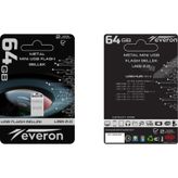 Everon 64Gb Metal Usb Mini Flash Bellek