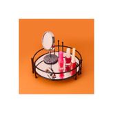 Evidea Bath Siyah 9x21 cm Dokuz Telli Aynalı Organizer