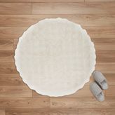 Evidea Bubble Krem 100x100 cm Soft Yuvarlak Halı