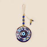 Evidea Deco Flowers And Moon Renkli 13 cm Nazarlık