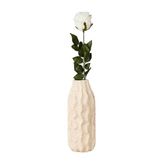 Evidea Deco Gül Yapay Dal Çiçek - Beyaz - 74,5 cm