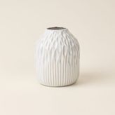 Evidea Deco Lisa Stoneware Vazo - Krem - 15x13 cm