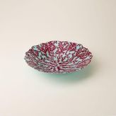 Evidea Deco Mercan Dekoratif Tabak - Turkuaz / Kırmızı - 40 cm
