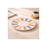 Evidea Kitchen Colourful Renkli 25 CM Servis Tabağı