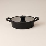 Evidea Kitchen Fucina Döküm Basık Tencere - 26 cm - Siyah