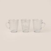 Evidea Kitchen Solo 3'lü Kupa - Şeffaf - 300 ml - Montajsız