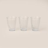 Evidea Kitchen Solo 3'lü Meşrubat Bardağı - Şeffaf - 415 ml - Montajsız
