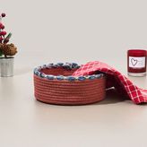 Evidea Living Colorful Renkli 21x7 cm Örgü İpli Sepet