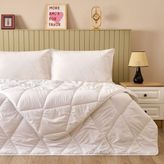 Evidea Soft 155x215 cm Beyaz Tek Kişilik İnce Microfiber Yorgan