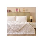 Evidea Soft 195x215 cm Beyaz Çift Kişilik İnce Microfiber Yorgan