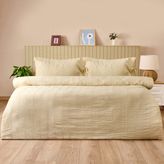 Evidea Soft Armürlü Tek Kişilik Nevresim Takımı - Ekru - 160 x 220 cm