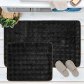 Evidea Soft Artos Antrasit 60x100 cm + 50x60 cm 2'li Banyo Paspası