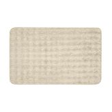 Evidea Soft Artos Beyaz 60x100 cm + 50x60 cm 2'li Banyo Paspası