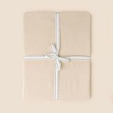 Evidea Soft Basic Çift Kişilik Düz Kenar Saten Çarşaf - Bej - 240X260 cm