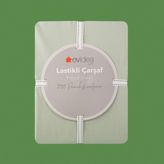 Evidea Soft Basic Yeşil 180x200 cm Çift Kişilik Lastikli Çarşaf