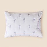 Evidea Soft Lavanta Keseli ve Nakışlı Yastık - Beyaz - 50X70 cm