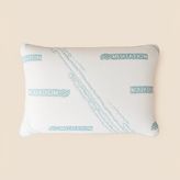 Evidea Soft Meditasyon Visko Yastık - Beyaz/Yeşil - 40x60 cm