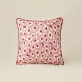 Evidea Soft Pard Kırlent Kılıfı - Gülkurusu / Kiremit - 45x45 cm