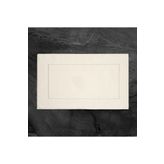 Evidea Soft Pete Beyaz 60x100 cm + 50x60 cm 2'li Banyo Paspası