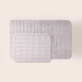 Evidea Soft Rems Rabbit Post 2'li Banyo Paspası - Gri - 50X60 cm + 60X100 cm - Montajsız