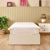 Evidea Soft Sane 100x200 cm Beyaz Basic Tek Kişilik Sıvı Geçirmez Lastikli Alez