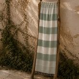 Evidea Soft Stripe Alaçatı Peştamal - Yeşil - 90x170 cm