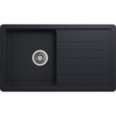 Evıer Granit Evye Base L Series Black - Siyah (86X50)